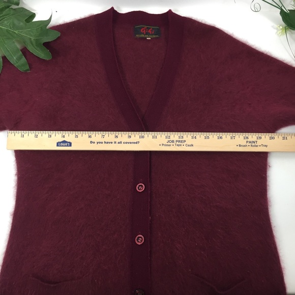 Authentic Gi Gi 50%Angora 50%Wool Cardigan Sweater - Picture 8 of 8